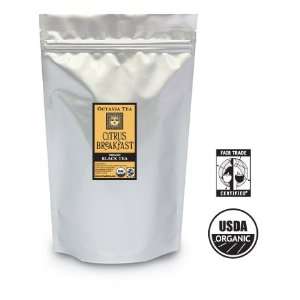Octavia CITRUS BREAKFAST organic, fair trade black tea (bulk):  