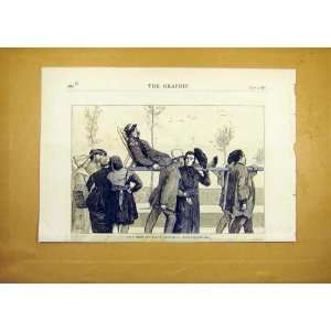  Boulogne Sur Mer Soldier Carry Home Die Injured 1871