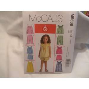 McCalls Pattern M5568 Arts, Crafts & Sewing