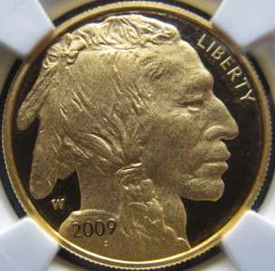 2009 W $50 Gold Buffalo 1 Ounce NGC PF70 Ultra Cameo .9999 Fine  