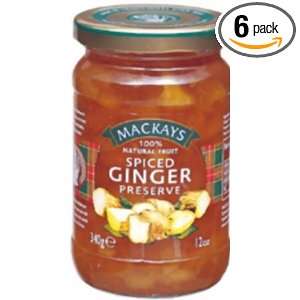 McKays Preserve, Spice Ginger, 12 Ounce Grocery & Gourmet Food