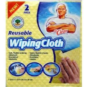 Mr. Clean Reusable Wiping Cloths ~ 2 Packs of 2:  Kitchen 