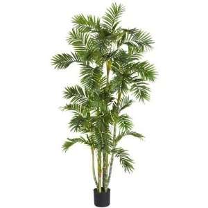   Exclusive By Nearly Natural 6 Ft Areca Palm Silk Tree