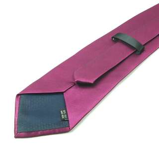   Fashion Solid Color Classic Plain Silk Mens Tie Wedding Necktie 4 inch