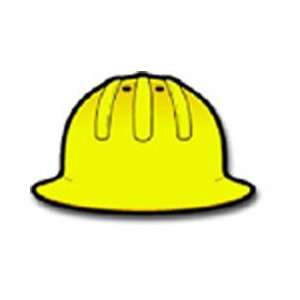  Hard Hats Colorful Cut Outs