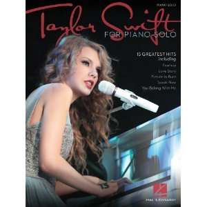  Hal Leonard Taylor Swift For Piano Solo: Musical 