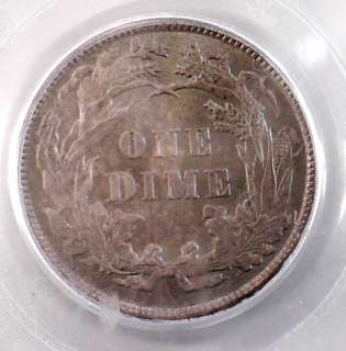 1883 SEATED LIBERTY DIME PCGS MS 65  
