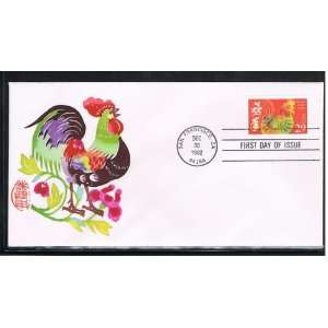  1993  The 1st USA Lunar Stamp for The Year of the Rooster 