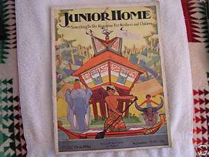 Junior Home Magazine September 1928 Art Deco  
