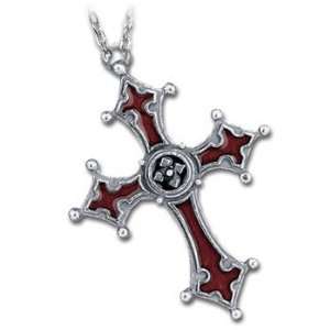  Noctis Cross   Alchemy Gothic Pendant Necklace: Jewelry