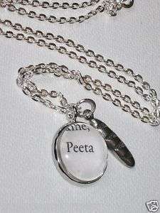 The Hunger Games Mockingjay Book Page Charm Necklace  