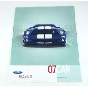    2007 07 FORD BROCHURE Mustang Fusion 500 Focus 