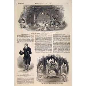 Theatre British Artists Scene Haymarket Lyceum 1849: Home 