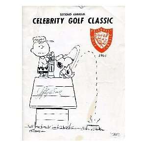  Lefty ODoul Autographed / Signed Celebrity Golf Classic 