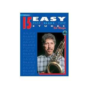  15 Easy Jazz, Blues & Funk Etudes   C Instruments   Bk+CD 