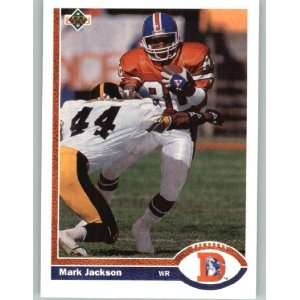  1991 Upper Deck #382 Mark Jackson   Denver Broncos 