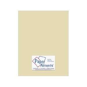  Paper Accents Cardstock 8.5x11 Smooth French Vanilla 