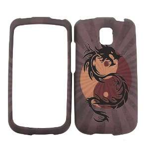  FOR T MOBILE OPTIMUS T YIN YANG DRAGON COVER CASE: Cell 