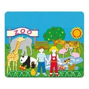  Zoo Felt Creations Play Set: Toys & Games