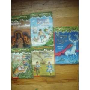  Set of 5 Magic Tree House Books: Christmas in Camelot 