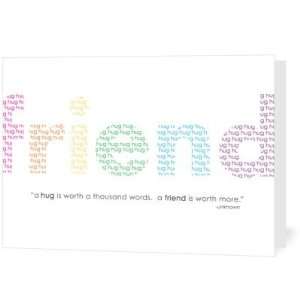  Friendship Greeting Cards   Friendly Hug By Magnolia Press 