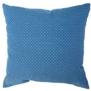 Cosmo Blueberry 17x17 Pin Dot Boucle Decorative Pillow Made in the 