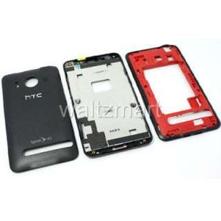New OEM Sprint HTC EVO 4G Full Housing Cover Case Replacement + Free 