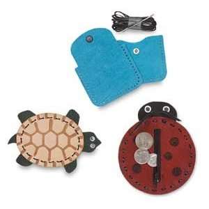  Leather Coin Purse Kits   Coin Purse Kit, Turtle: Arts 