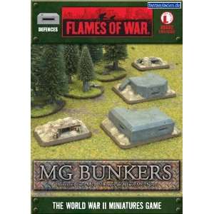 BFXBX02 Machine Gun Bunkers (x4) : Toys & Games : 