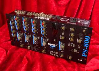 GEMINI PS800 PLATINUM MIC PRE AMP LINE RACK MIXER *NEW*  