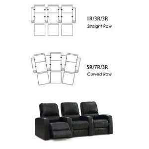  Pacifico Row of Three Home Theater Seats: Electronics