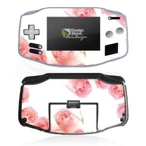  Design Skins for Nintendo Game Boy Advance   Pink Roses 