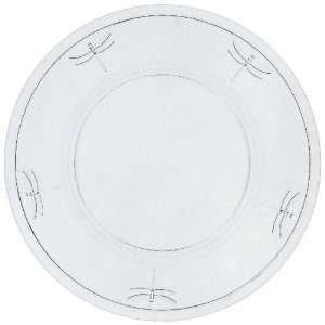 La Rochère Glass Plate, Dragonfly Set of 6  Kitchen 