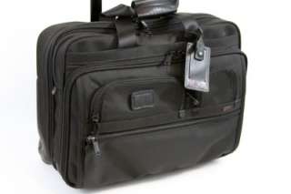 Tumi ALPHA Deluxe Wheeled Brief Style #: 26127 MSRP $ 695  