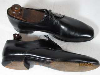   Plain Toe Derby Shoes 12 C Bench Made in England By Peal & Co  