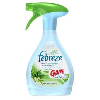Febreze Fabric Refresher with Gain Original Scent, 27 Ounce (Pack of 2 
