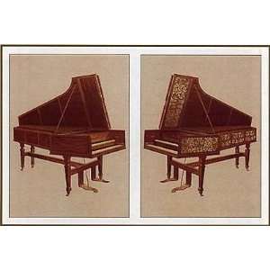  Concert Pianos (2 Images) Poster Print