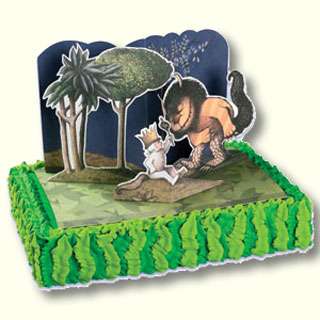 Where the Wild Things Are Pop Up Party Cake Decoration  