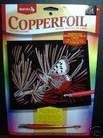 COPPERFOIL Scraperfoil Art Kit   BUTTERFLY  