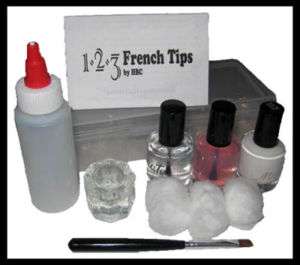 French Tip Nail Manicure Kit   Professional Quality  