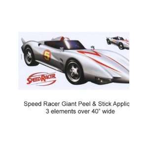   Volume 4 Speed Racer Giant Peel & Stick Applique R