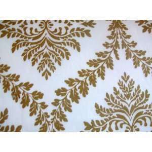   , White and Gold, Tablecloth Oval Table Cloth Cover: Everything Else