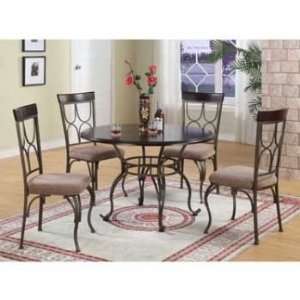  Powell Cafe 5 Piece Langley Dining Table Set (1 BX 470 413 