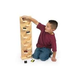  Two Sided Wooden Racing Tower Toys & Games