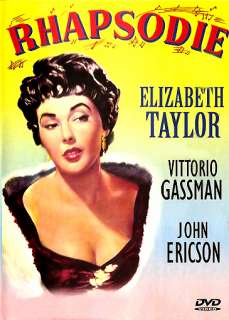 1954 Musical Romantic Drama Elizabeth Taylor Rhapsody  