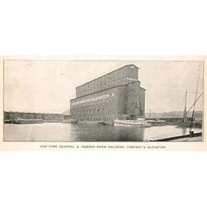   Central Hudson River R.R.   Original Halftone Print