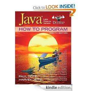 Java How to Program Late Objects Version (8th Edition) Paul J 