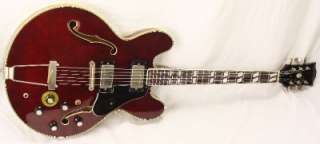 Vintage 60s Japan ES 335 ES 345 Style Electric Guitar w/Varitone 