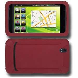  High Quality New Amzer Silicone Skin Jelly Case Maroon Red 