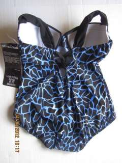   Underwire Molded Cup Shaper Swim Bathing Suit Plus size 16 W  